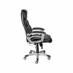 Staples Baird Bonded Leather Manager Chair, Black (23234) -Office Chairs Shop unnamed file 4001