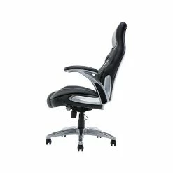 Dormeo Ergonomic Faux Leather Swivel Manager's Chair, Blue (60030-BLU) -Office Chairs Shop unnamed file 4026