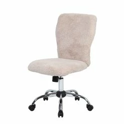 Boss Tiffany Fur Chair, Cream (B220-FCRM) -Office Chairs Shop unnamed file 403