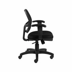Global Offices To Go Mesh Fabric Manager Chair, Black (OTG11647B) -Office Chairs Shop unnamed file 4038
