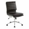 Office Star Pro-Line II Black Faux Leather Armless Mid-Back Manager's Chair With Chrome Finish Arms And Base (SPX23592C-U6) -Office Chairs Shop unnamed file 4050