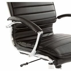 Office Star Pro-Line II Black Faux Leather Mid-Back Manager's Chair With Chrome Finish Arms And Base (SPX23591C-U6) -Office Chairs Shop unnamed file 4066