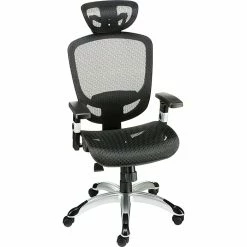 Union & Scale™ FlexFit™ Hyken Mesh Task Chair, Black (UN59460)