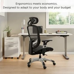 Union & Scale™ FlexFit™ Hyken Mesh Task Chair, Black (UN59460) -Office Chairs Shop unnamed file 4122