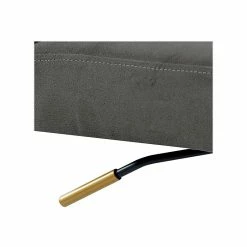 Elle Decor Giselle Fabric Computer And Desk Chair, Light Gray/Gold (CHR10058B) -Office Chairs Shop unnamed file 414