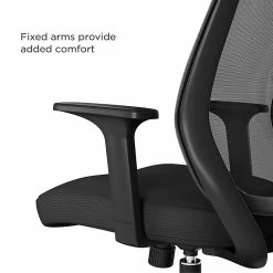 Union & Scale™ Essentials Mesh Back Fabric Task Chair, Black (UN56947) -Office Chairs Shop unnamed file 4140