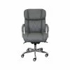 La-Z-Boy Sutherland Ergonomic Faux Leather Swivel Computer And Desk Chair, Gray (CHR10048B) -Office Chairs Shop unnamed file 415