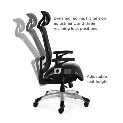 Union & Scale™ FlexFit™ Hyken Mesh Task Chair, Charcoal Gray (UN59464) -Office Chairs Shop unnamed file 4185