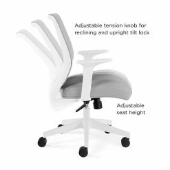 Union & Scale™ Essentials Mesh Back Fabric Task Chair, Gray (UN58149) -Office Chairs Shop unnamed file 4221