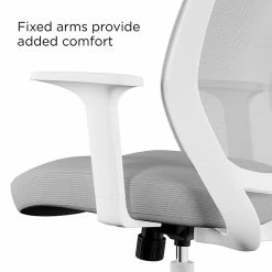 Union & Scale™ Essentials Mesh Back Fabric Task Chair, Gray (UN58149) -Office Chairs Shop unnamed file 4222