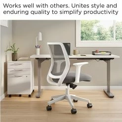 Union & Scale™ Essentials Mesh Back Fabric Task Chair, Gray (UN58149) -Office Chairs Shop unnamed file 4223