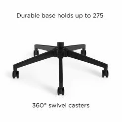 Union & Scale™ Prestige Marrett Fabric/Mesh Swivel Task Chair, Black (UN53249) -Office Chairs Shop unnamed file 4236