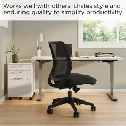 Union & Scale™ Essentials™ Mesh Back Fabric Task Chair, Black (UN59378) -Office Chairs Shop unnamed file 4243