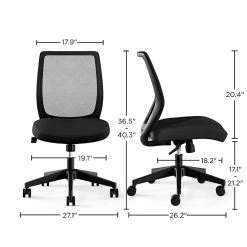 Union & Scale™ Essentials™ Mesh Back Fabric Task Chair, Black (UN59378) -Office Chairs Shop unnamed file 4245
