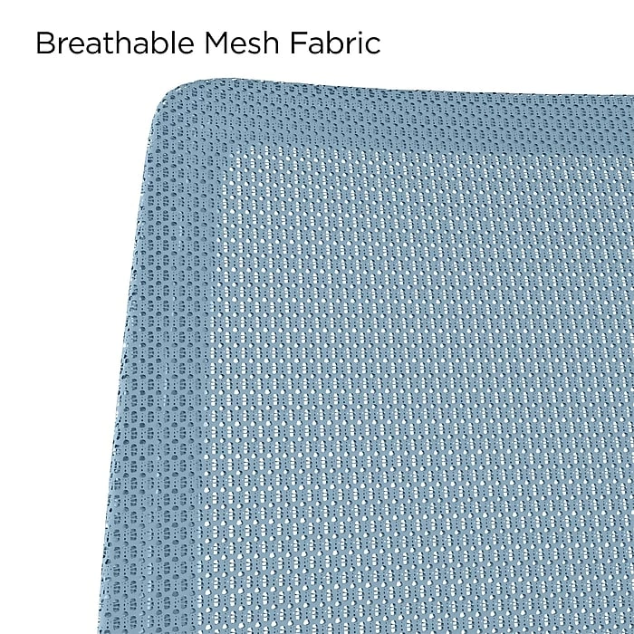 Union & Scale™ Essentials Mesh Back Fabric Task Chair, Seafoam (UN60409) 10 Union & Scale™ Essentials Mesh Back Fabric Task Chair, Seafoam (UN60409) - Image 8