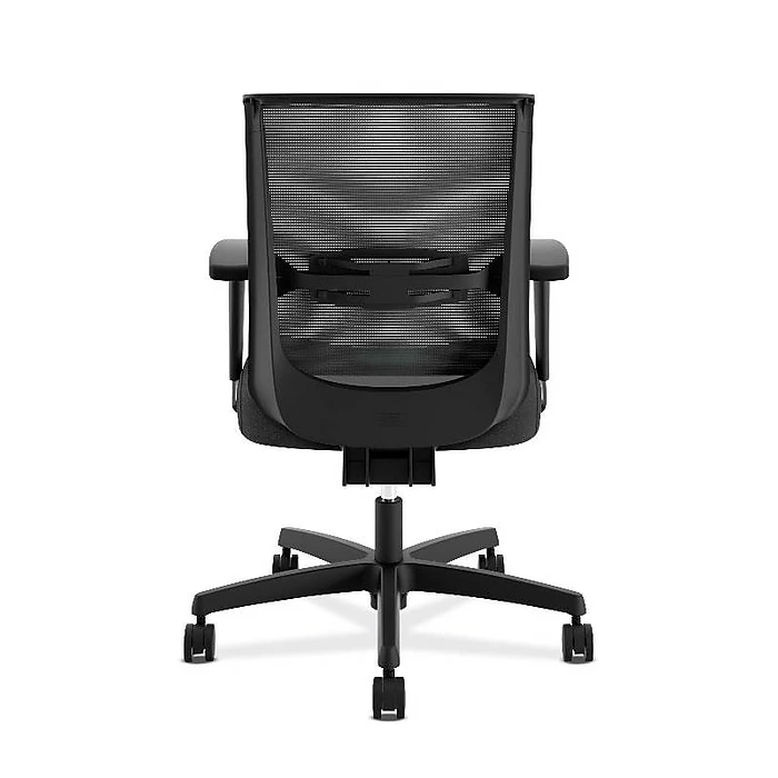 HON Convergence Vinyl Task Chair, Adjustable Arms, Black (HONCMY1AUR10S) 7 HON Convergence Vinyl Task Chair, Adjustable Arms, Black (HONCMY1AUR10S) - Image 5