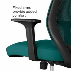 Union & Scale™ Essentials Mesh Back Fabric Task Chair, Teal (UN60410) -Office Chairs Shop unnamed file 4294