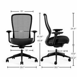 Union & Scale™ Workplace2.0™ Ayalon Mesh Back Fabric Task Chair, Black (UN51505) 16 Union & Scale™ Workplace2.0™ Ayalon Mesh Back Fabric Task Chair, Black (UN51505) -Office Chairs Shop unnamed file 4336