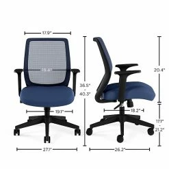 Union & Scale™ Essentials Mesh Back Fabric Task Chair, Blue (UN56965) -Office Chairs Shop unnamed file 4369