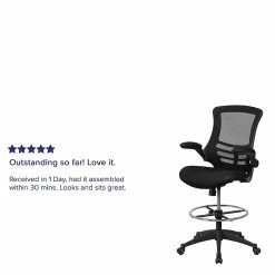 Flash Furniture Mid-Back Design Mesh Task Chair, Black (BL-X-5M-D-GG) -Office Chairs Shop unnamed file 4390