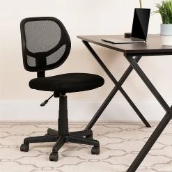 Flash Furniture Mesh Task Chair, Black (WA-3074-BK-GG) -Office Chairs Shop unnamed file 4415