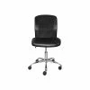 Serta Essentials Armless Ergonomic Bonded Leather/Mesh Swivel Task Chair, Black (48740) -Office Chairs Shop unnamed file 4510