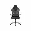 AKRACING Office Series Obsidian PU Leather Computer And Desk Chair, Black (AKOBSIDIAN)
