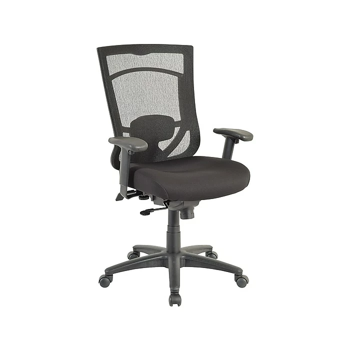 Tempur-Pedic Mesh Back Fabric Task Chair, Black (TP7000-COAL-DS) 3 Tempur-Pedic Mesh Back Fabric Task Chair, Black (TP7000-COAL-DS)