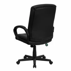 Flash Furniture Faux Leather Task Chair, Black (GO9771BKLEA) -Office Chairs Shop unnamed file 4621