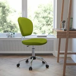 Flash Furniture Mid Back Mesh Task Chair, Apple Green (H2376FGN) -Office Chairs Shop unnamed file 4685