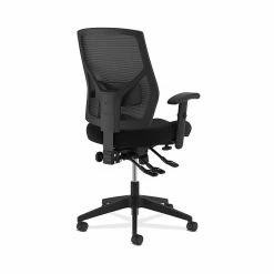 HON Crio High-Back Task Chair, Mesh Back, Adjustable Arms, Adjustable Lumbar, Black Fabric (BSXVL582ES10T) -Office Chairs Shop unnamed file 4697