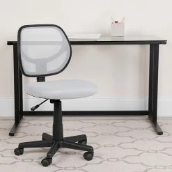 Flash Furniture Mid-Back Task Chair, White -Office Chairs Shop unnamed file 4745