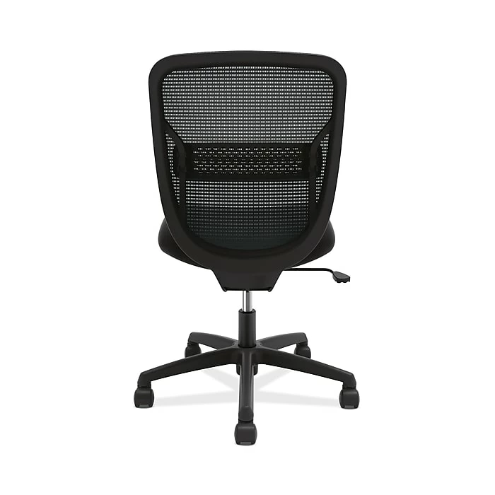 HON Gateway Fabric/Mesh Mid-Back Task Chair, Black, Armless (HONGVNMZ1ACCF1G) 5 HON Gateway Fabric/Mesh Mid-Back Task Chair, Black, Armless (HONGVNMZ1ACCF1G) - Image 3