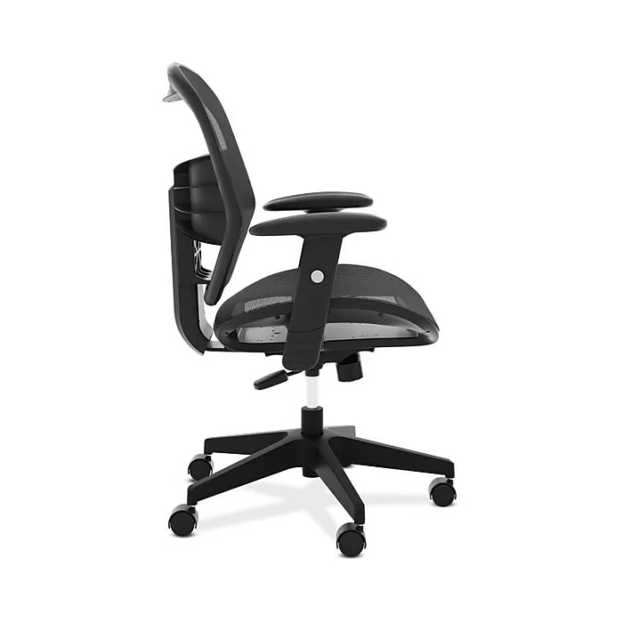 HON Prominent Mesh High-Back Task Chair, Adjustable Arms, Black Mesh (BSXVL534MST3) 5 HON Prominent Mesh High-Back Task Chair, Adjustable Arms, Black Mesh (BSXVL534MST3) - Image 3