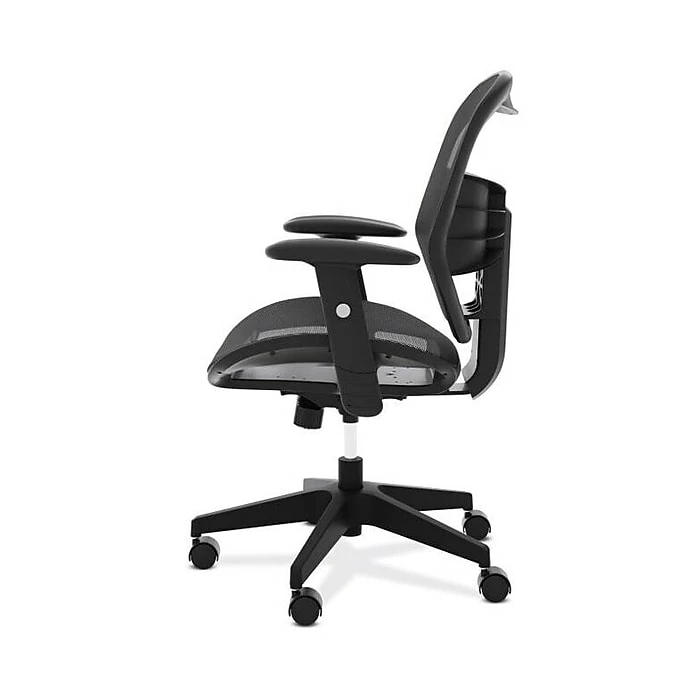 HON Prominent Mesh High-Back Task Chair, Adjustable Arms, Black Mesh (BSXVL534MST3) 6 HON Prominent Mesh High-Back Task Chair, Adjustable Arms, Black Mesh (BSXVL534MST3) - Image 4