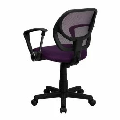 Flash Furniture Mid-Back Task And Computer Chair With Arm, Purple 17 Flash Furniture Mid-Back Task And Computer Chair With Arm, Purple -Office Chairs Shop unnamed file 491