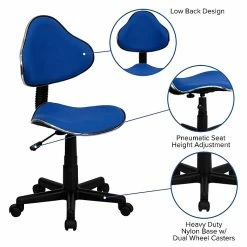 Flash Furniture Fabric Ergonomic Task Chairs With Chrome Metal Band Accent (BT699BLUE) 15 Flash Furniture Fabric Ergonomic Task Chairs With Chrome Metal Band Accent (BT699BLUE) -Office Chairs Shop unnamed file 4913