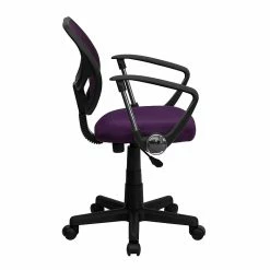 Flash Furniture Mid-Back Task And Computer Chair With Arm, Purple 19 Flash Furniture Mid-Back Task And Computer Chair With Arm, Purple -Office Chairs Shop unnamed file 493