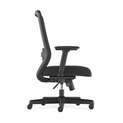 HON Exposure Mesh High-Back Task Chair, Synchro-Tilt, Lumbar, Seat Glide, 2-Way Arms, Black Fabric (BSXVL721LH10) -Office Chairs Shop unnamed file 4954