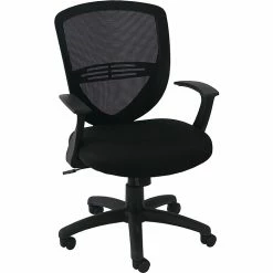 OIF Office Settings VS Series Swivel/Tilt Mesh Task Chair, Black -Office Chairs Shop unnamed file 4962