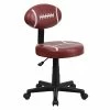 Flash Furniture Vinyl Football Task Chair Without Arms, Red -Office Chairs Shop unnamed file 4972