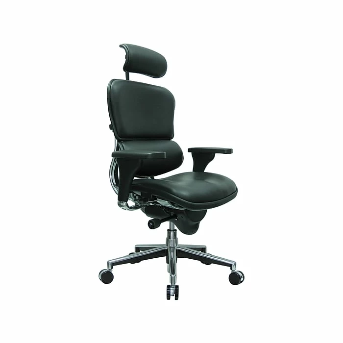 Eurotech Leather Task Chair, Black (LE9ERG(N)) 4 Eurotech Leather Task Chair, Black (LE9ERG(N)) - Image 2