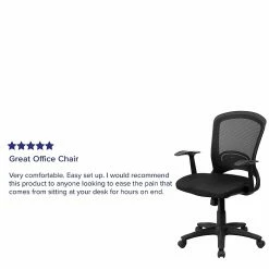 Flash Furniture Mesh Task Chair, Black (HL-0007-GG) -Office Chairs Shop unnamed file 5019