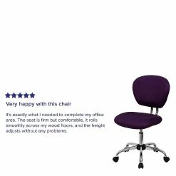 Flash Furniture Mesh Task Chairs With Chrome Base (H2376FPUR) -Office Chairs Shop unnamed file 5033