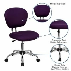 Flash Furniture Mesh Task Chairs With Chrome Base (H2376FPUR) -Office Chairs Shop unnamed file 5034