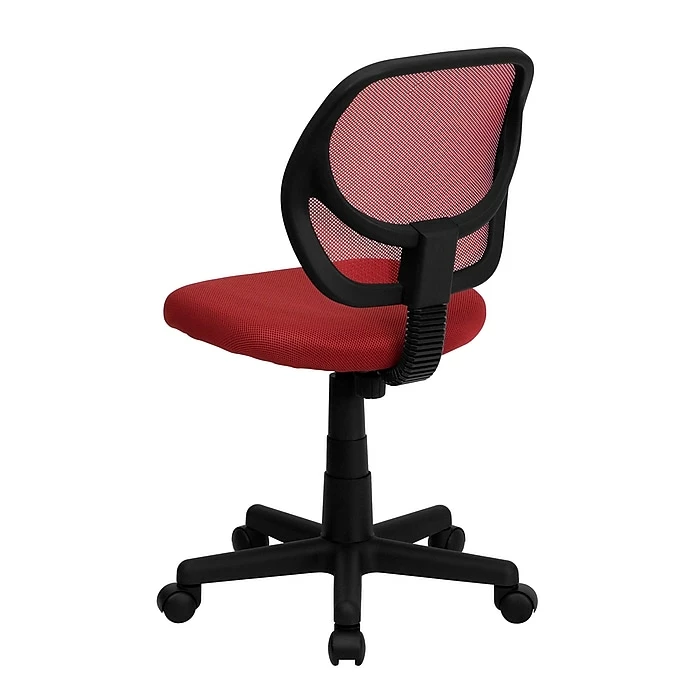 Flash Furniture Mid-Back Task Chair, Red 10 Flash Furniture Mid-Back Task Chair, Red - Image 8