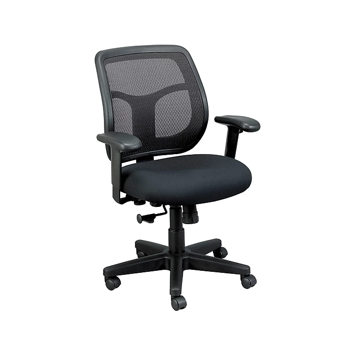 Eurotech Apollo Fabric Task Chair, Black (MT9400-BK) 3 Eurotech Apollo Fabric Task Chair, Black (MT9400-BK)