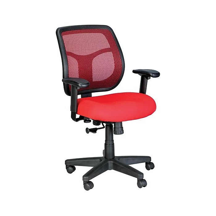 Raynor Eurotech Apollo Mesh Back Task Chair, Red 3 Raynor Eurotech Apollo Mesh Back Task Chair, Red