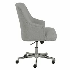 Serta Leighton Fabric Home Office Chair, Light Gray (48371) -Office Chairs Shop unnamed file 525