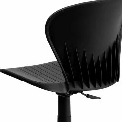 Flash Furniture Plastic Mid-Back Swivel Task Chair, Black -Office Chairs Shop unnamed file 5260
